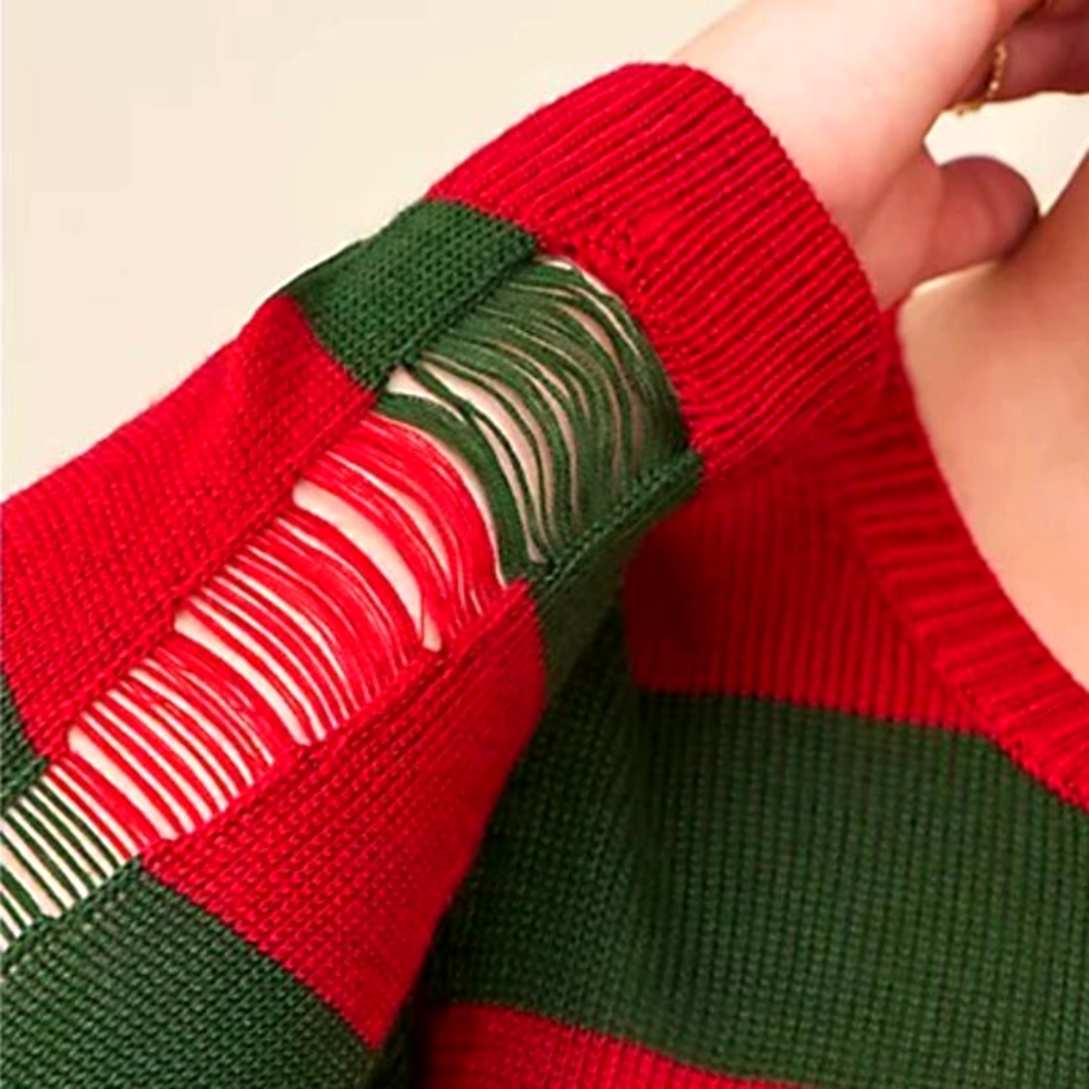 ❤️NWT VINTAGE TORRID NIGHTMARE ON ELM STREET FREDDY KRUGER COSTUME DRESS PLUS - Picture 5 of 12